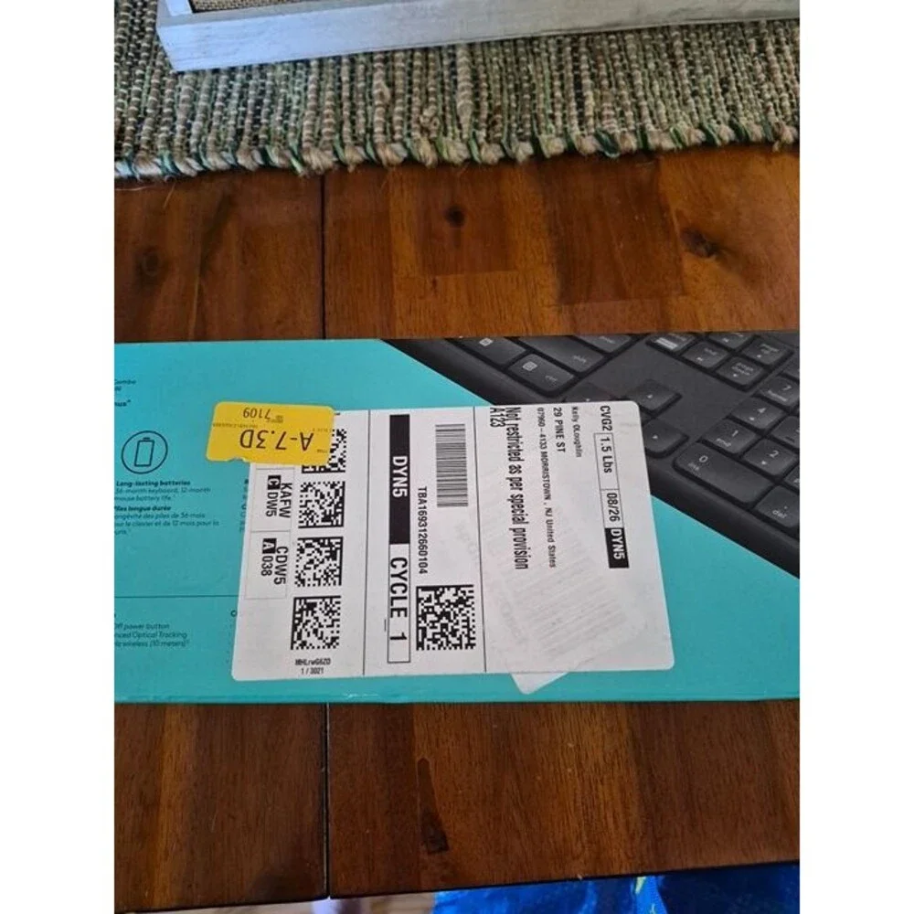 Logitech Simple Wireless mouse and keyboard NEW!!!